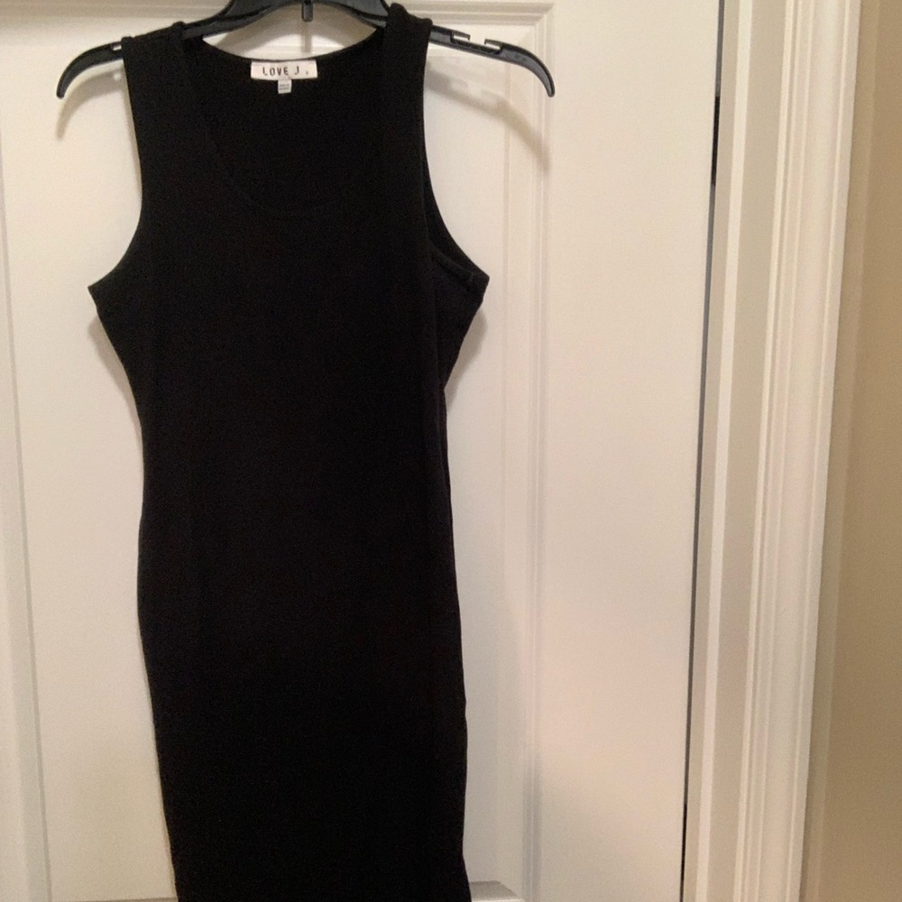 Love J Classic Black Mini Dress